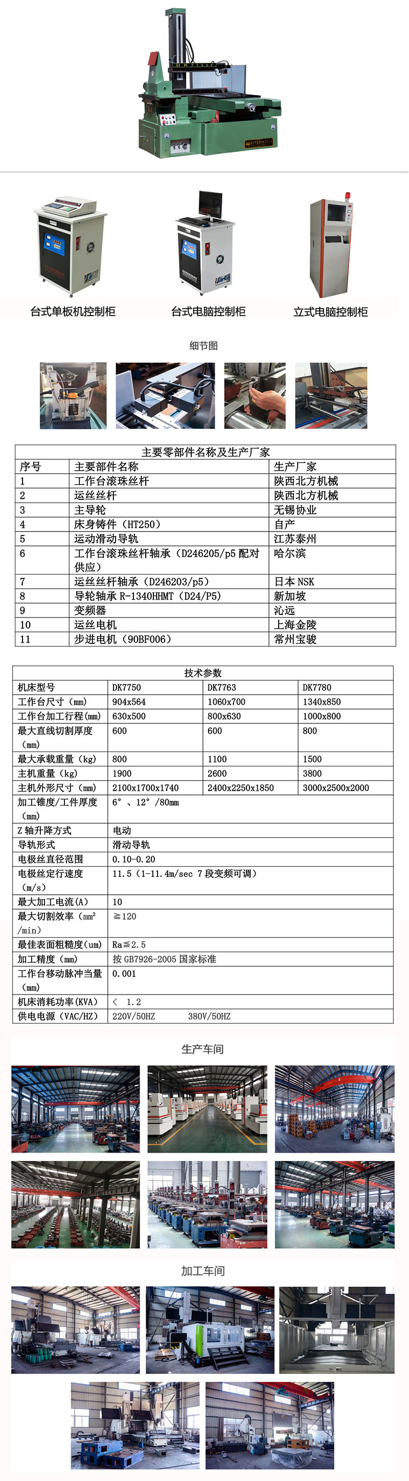 快走絲，DK7750快走絲線切割機床2